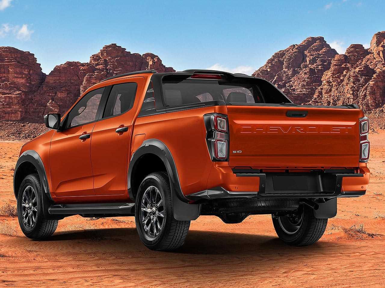 Chevrolet S10 em vista externa ilustrativa