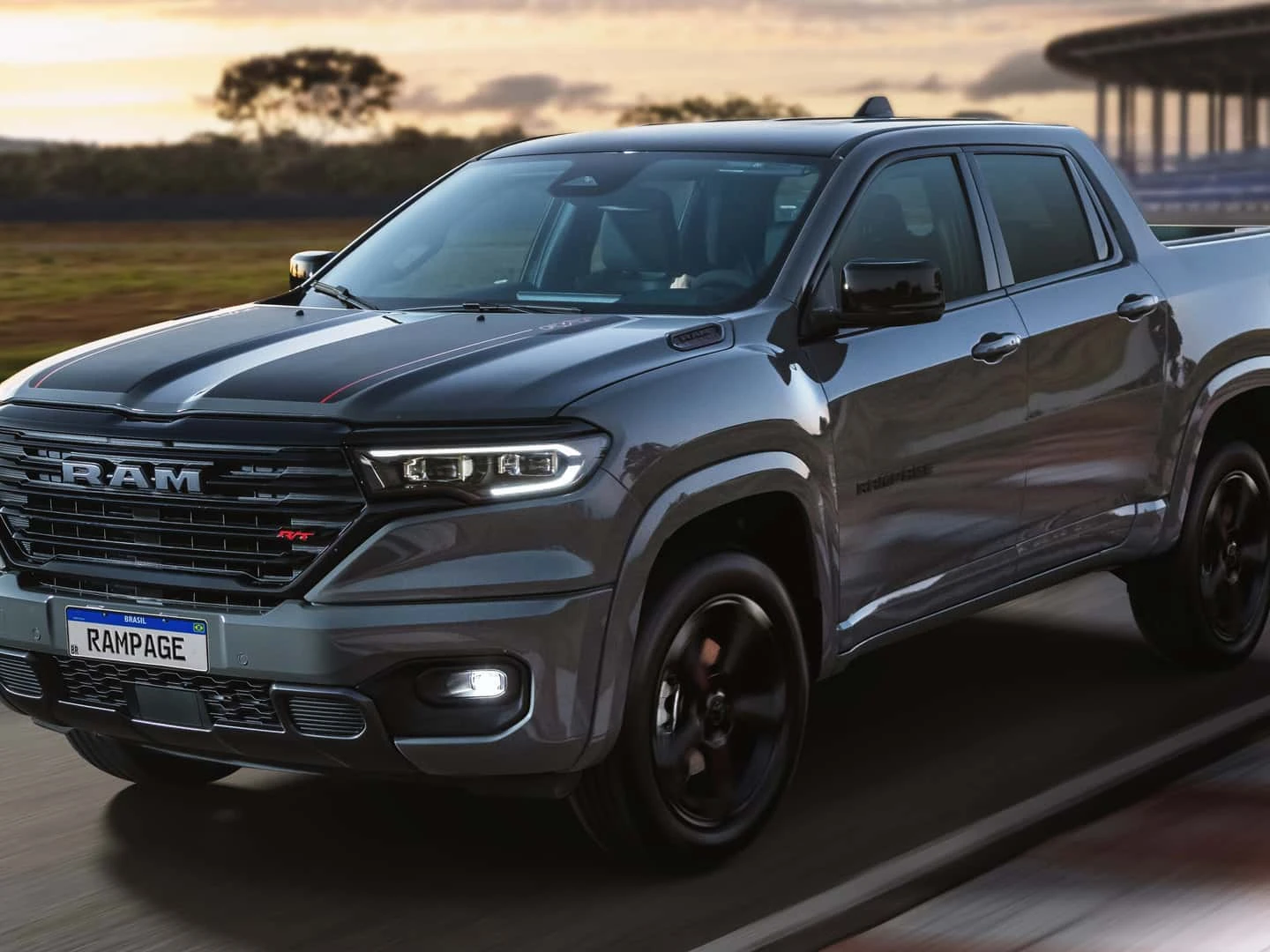 Ram Rampage R/T em imagem real