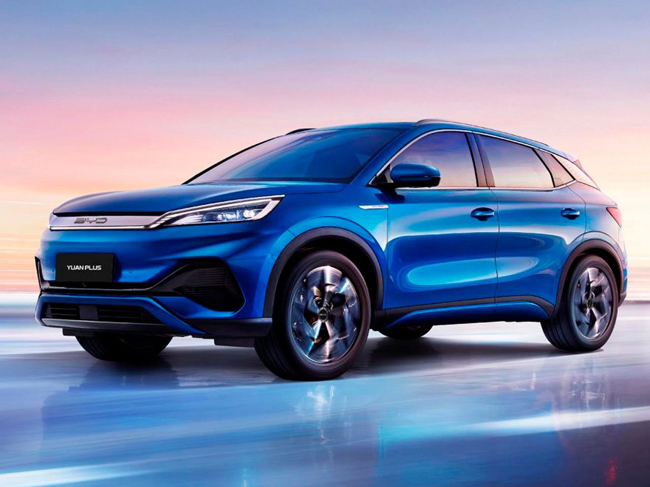 BYD Yuan Plus em vista externa
