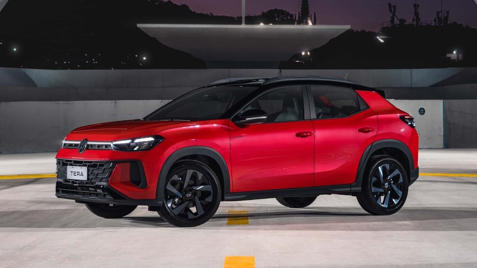 Volkswagen Tera em imagem externa do modelo vendido no Brasil