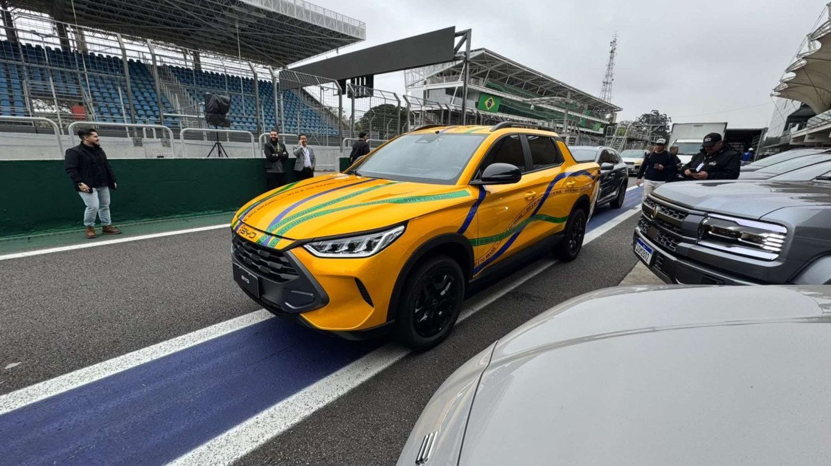 BYD Mako real apresentada no Festival Interlagos 2026
