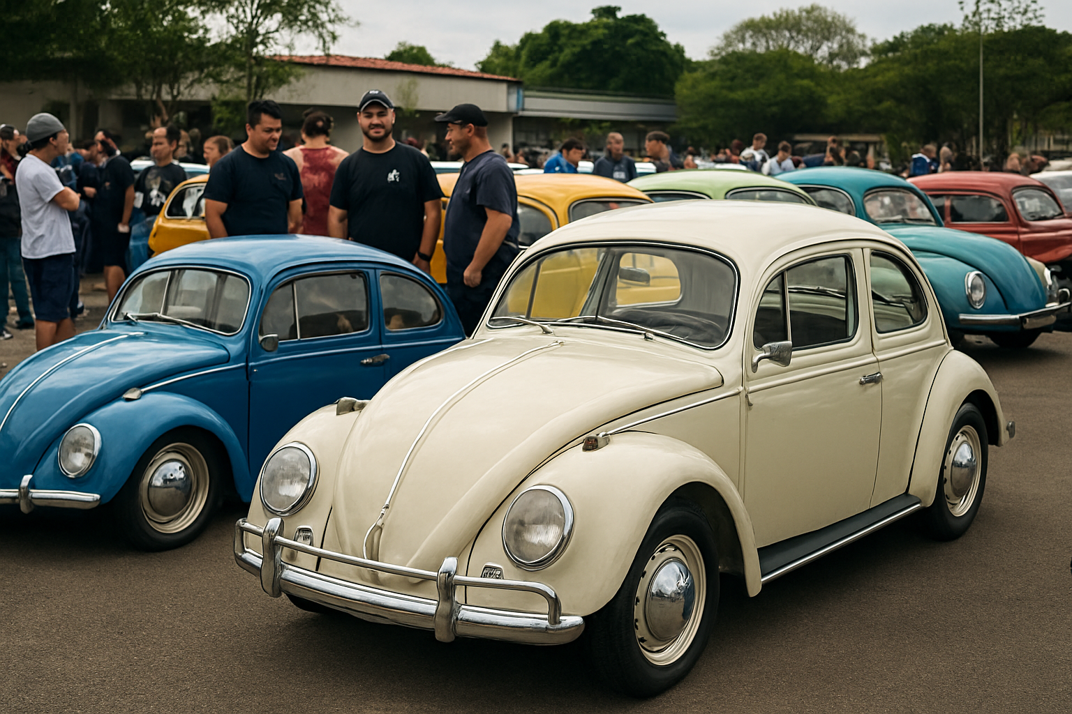 A Lendária Trajetória do Fusca: Um Ícone que Fez História no Brasil