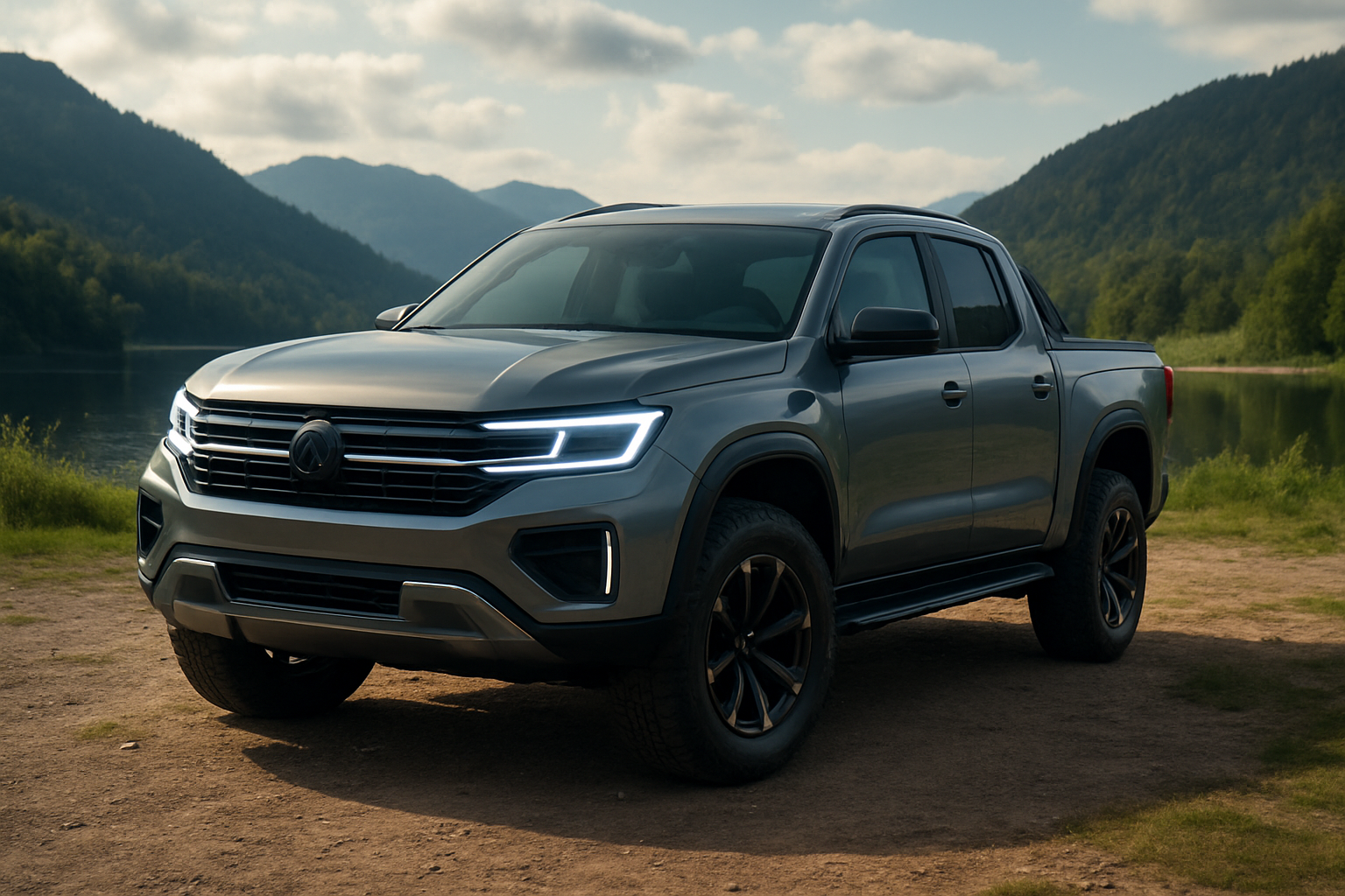 Nova Volkswagen Amarok 2027 com design e potência atualizados
