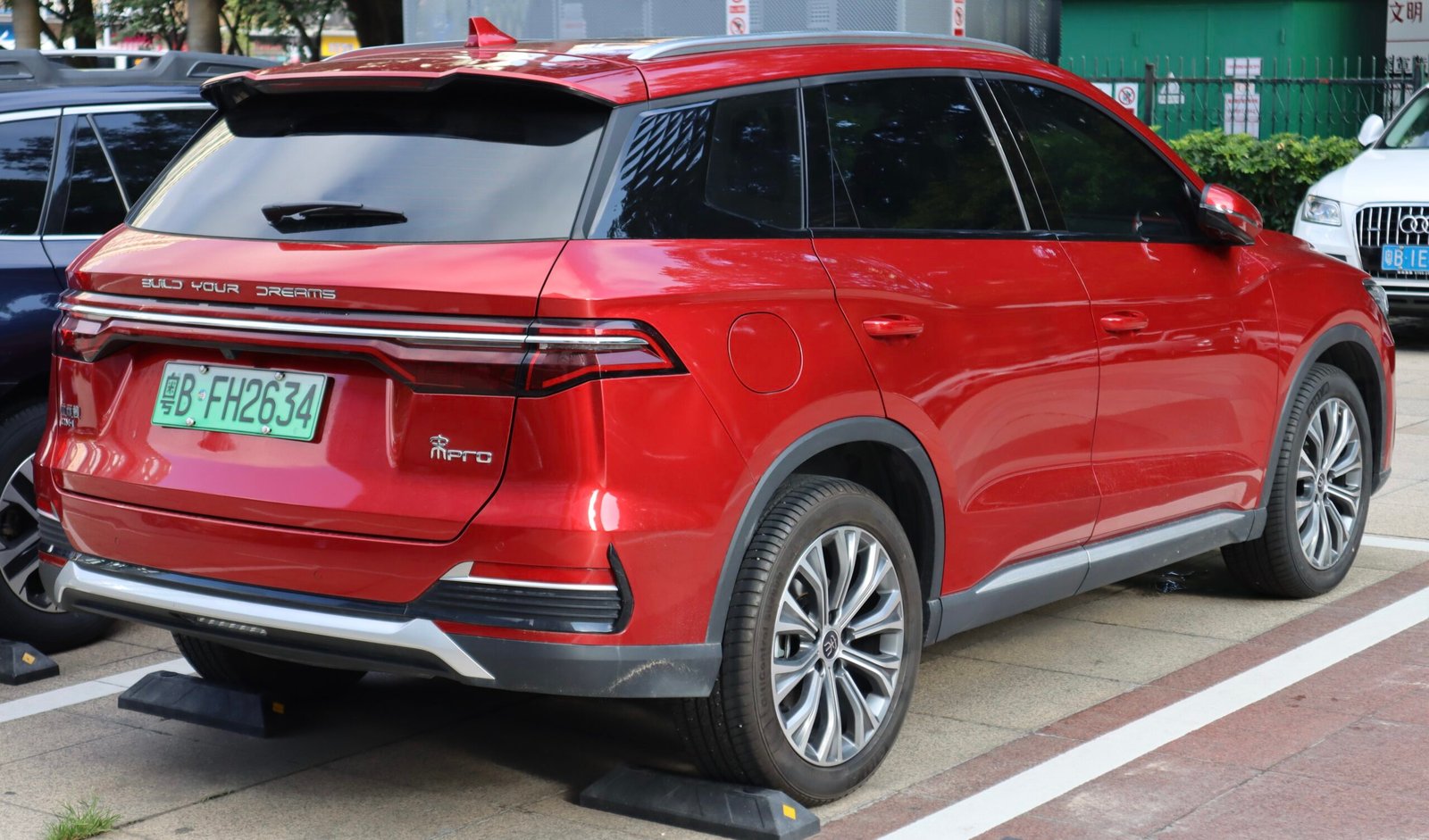 Traseira do BYD Song Pro DM-i