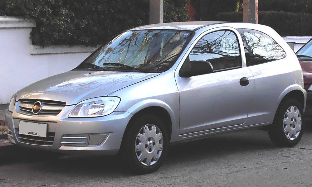 Chevrolet Celta da geração reestilizada de 2006
