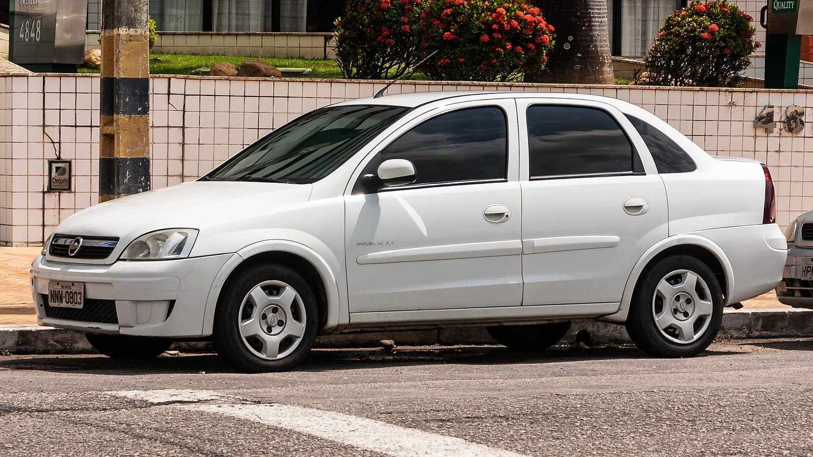 Chevrolet Corsa da mesma geração do modelo brasileiro 2012