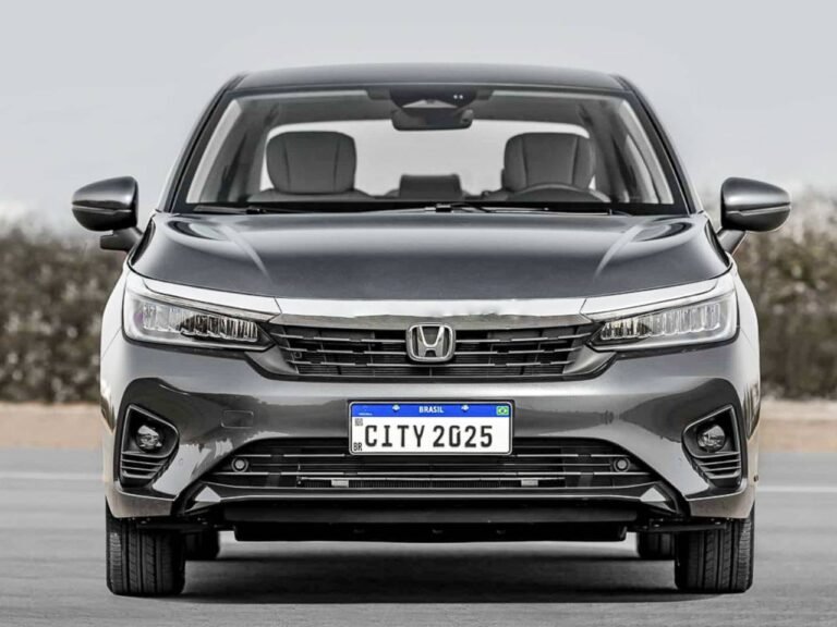 Honda City Sedan 2025 visto de frente