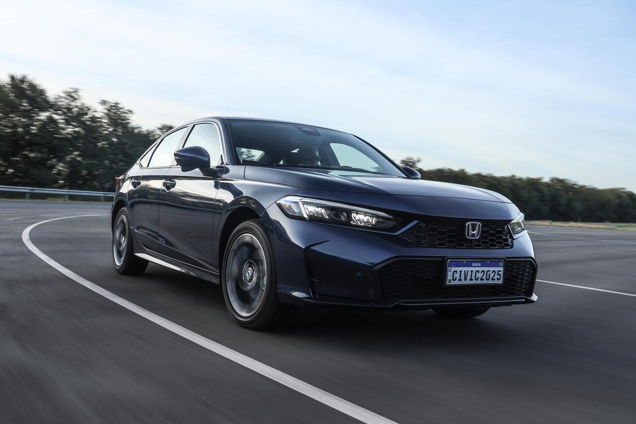 Honda Civic Advanced Hybrid atual vendido no Brasil