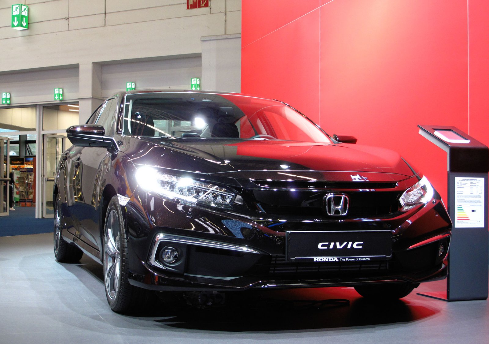 Honda Civic G10 facelift em vista dianteira