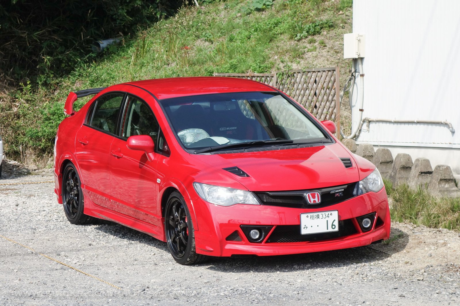 Honda Civic Mugen RR preparado pela Mugen