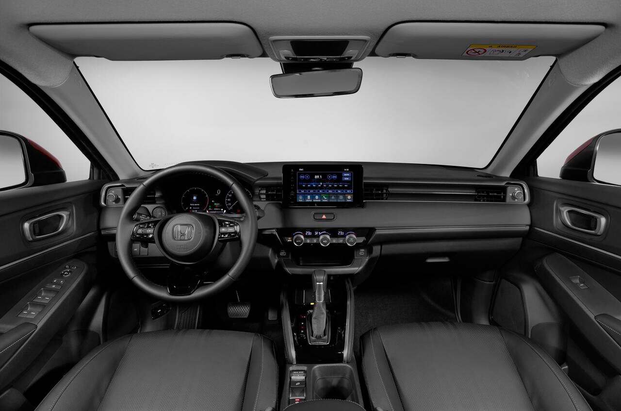 Interior do Honda HR-V 2026 em imagem oficial da Honda
