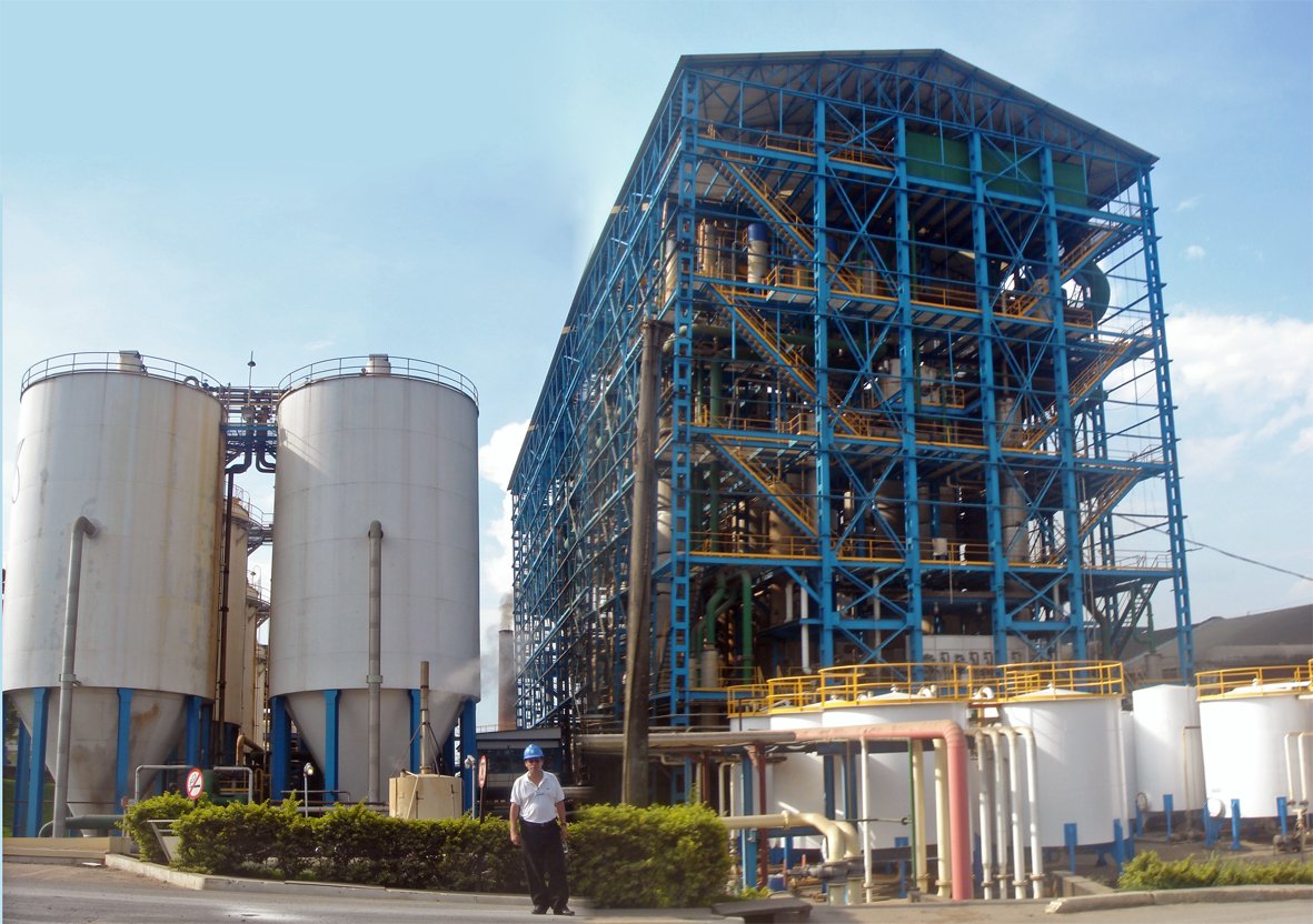 Instalação de produção de etanol em Piracicaba, São Paulo