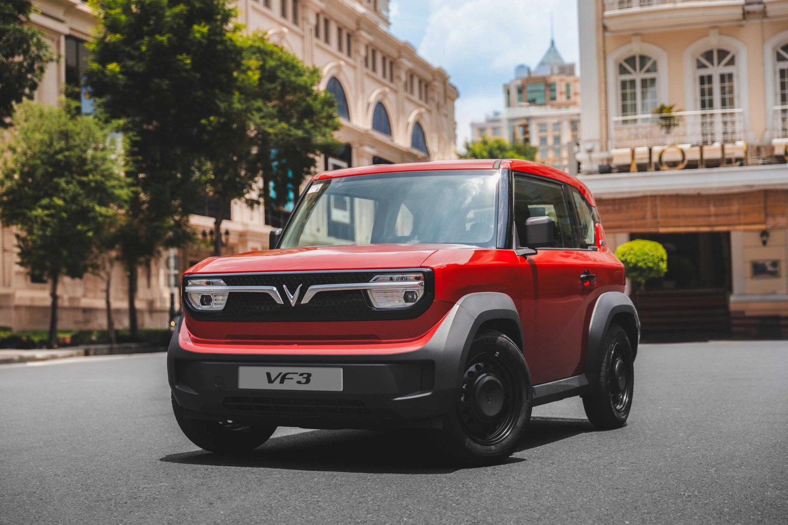 VinFast VF 3 reconhecido em evento automotivo na Indonésia