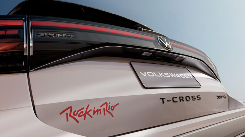 Volkswagen T-Cross em imagem externa oficial da Volkswagen Brasil