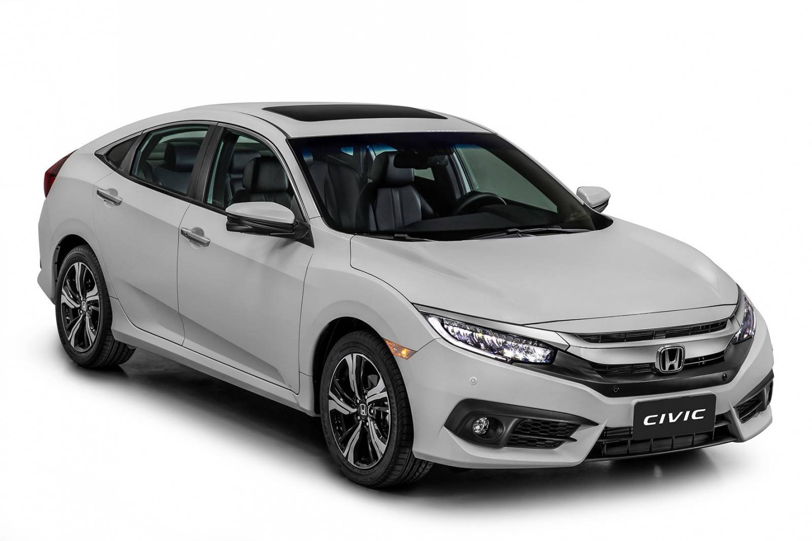 Honda Civic Touring G10 2017 brasileiro, detalhe externo