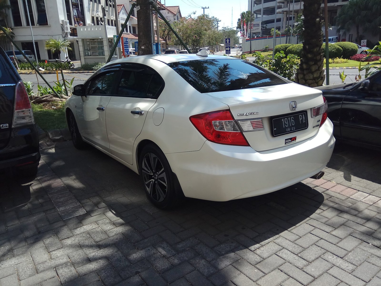 Traseira do Honda Civic G9 2012