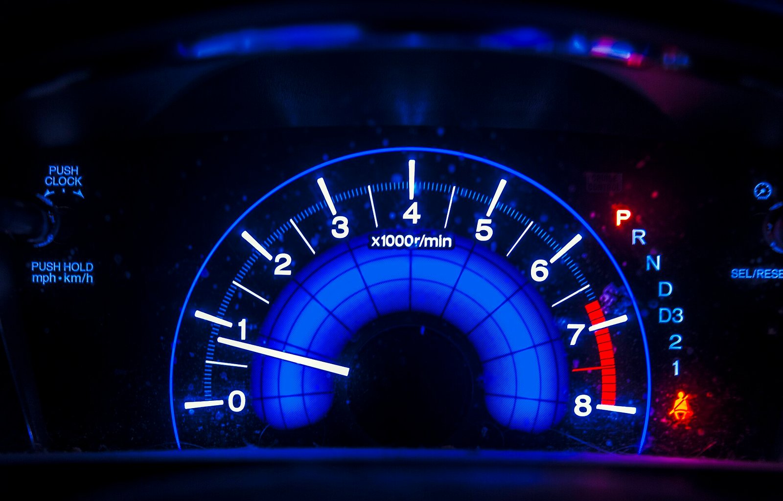 Display superior do painel do Honda Civic 2012