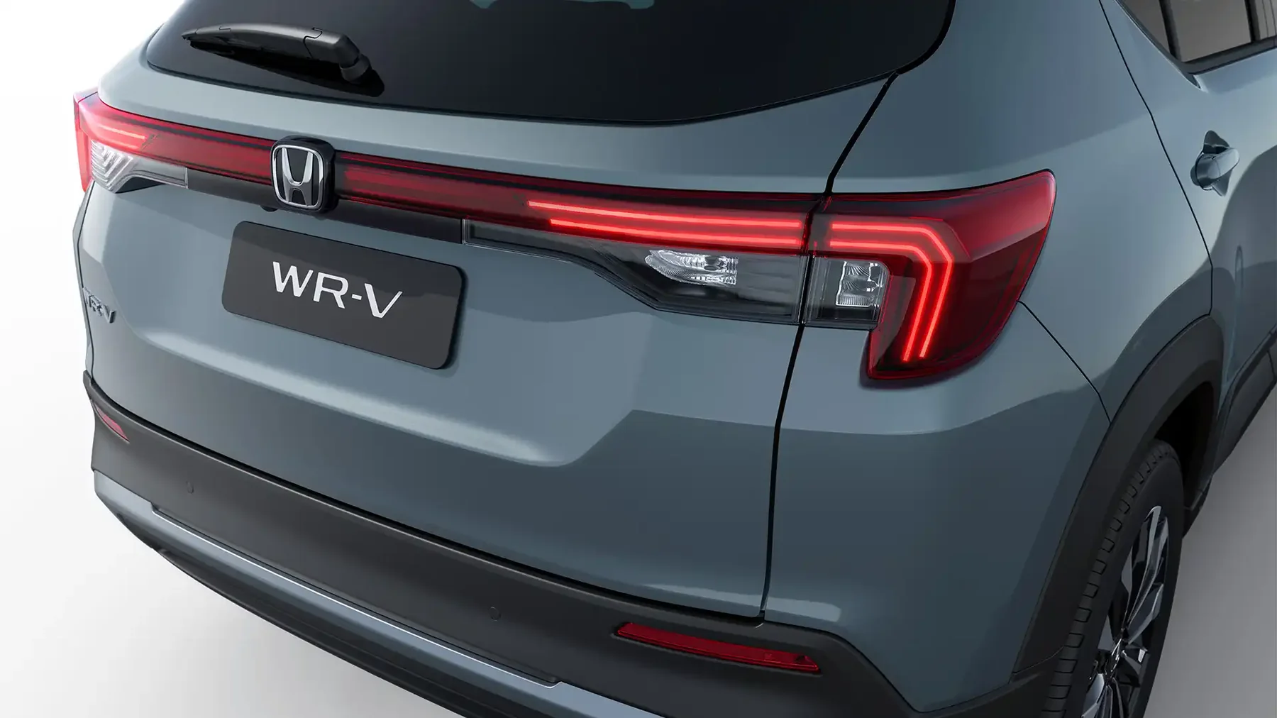 Detalhe das lanternas traseiras do Honda WR-V 2026 em imagem oficial