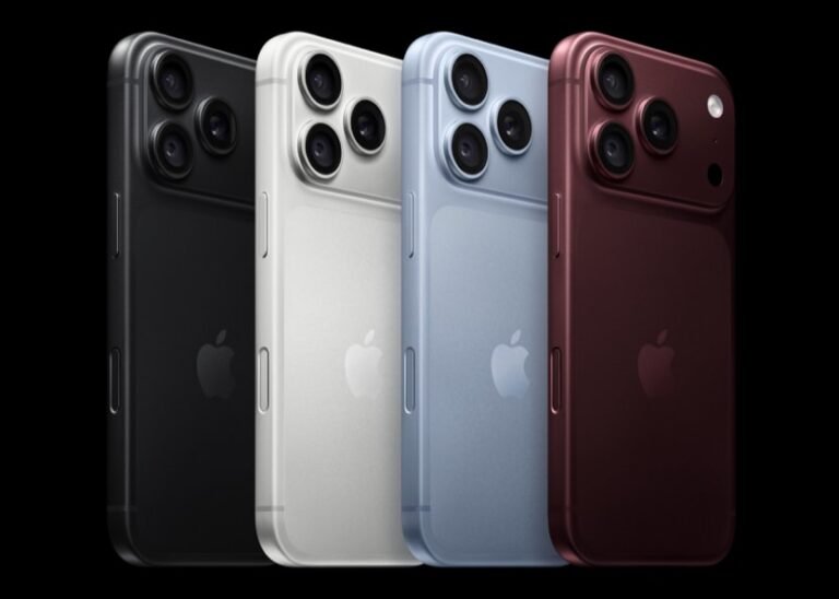 Linha iPhone 18 Pro e iPhone 18 Pro Max nas cores oficiais da Apple