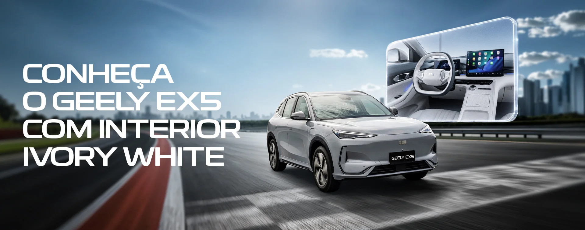 Novo Geely EX5 ganha tração traseira, 333 cv e até frunk de 50 kg — o que muda na prática — veículo: geely ex5