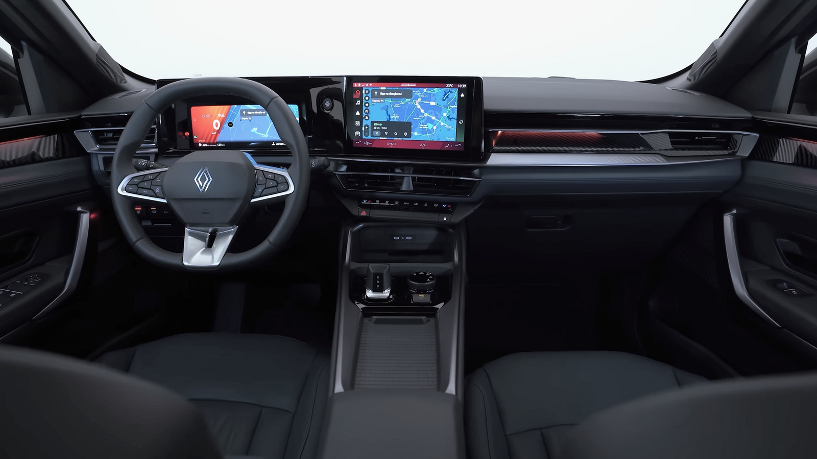 Renault Boreal vai perder potência no Brasil por causa das regras de emissões — veículo interior: renault boreal