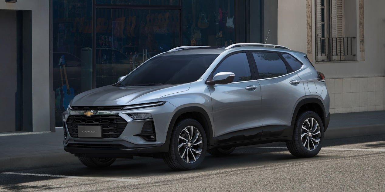 Chevrolet Tracker 2027 em visão externa