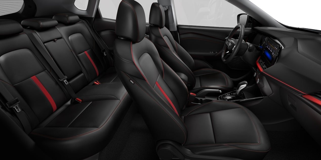 Interior e bancos do Chevrolet Tracker 2027