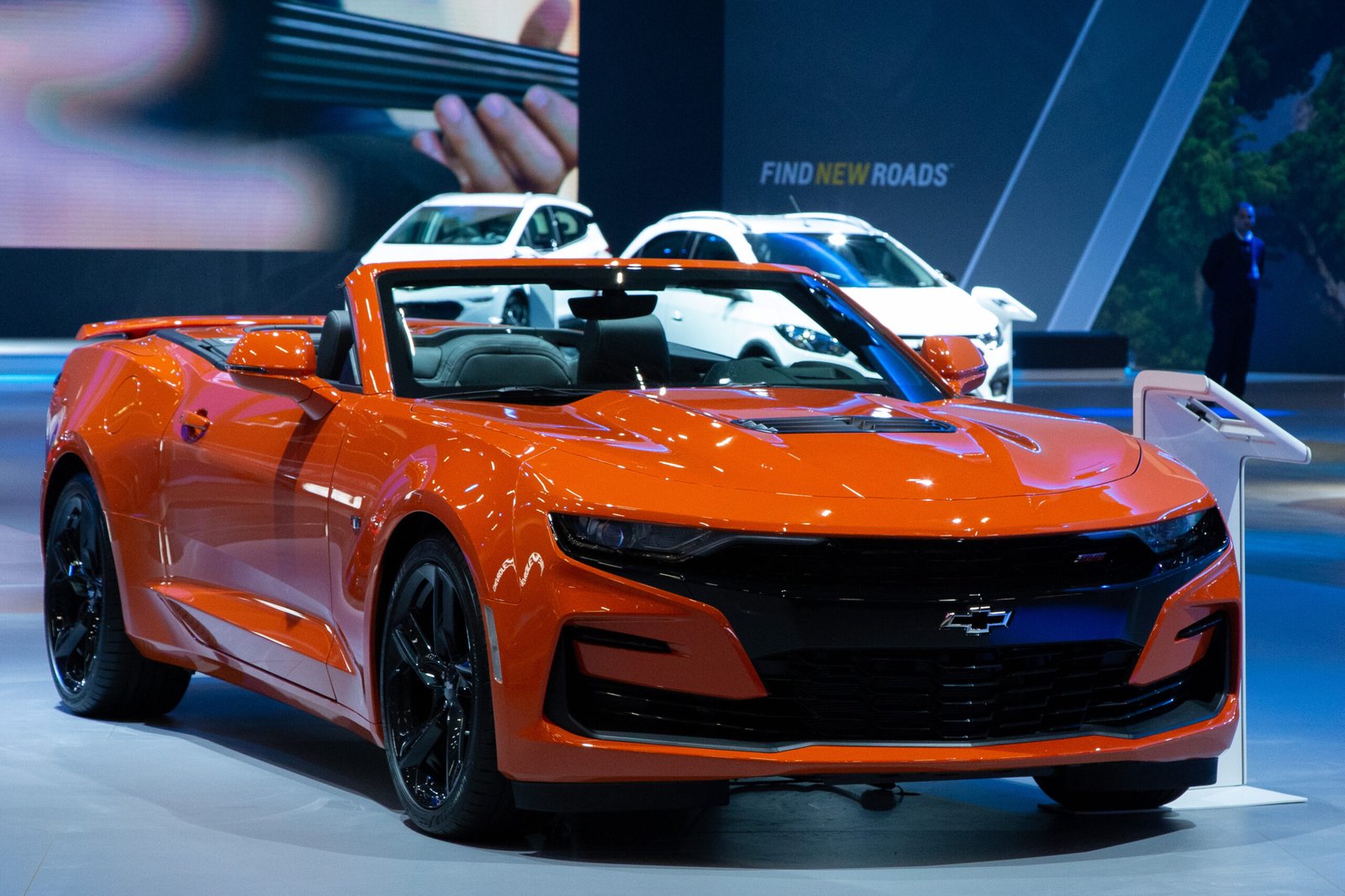 Chevrolet Camaro SS de sexta geração apresentado no Salão do Automóvel de São Paulo 2018