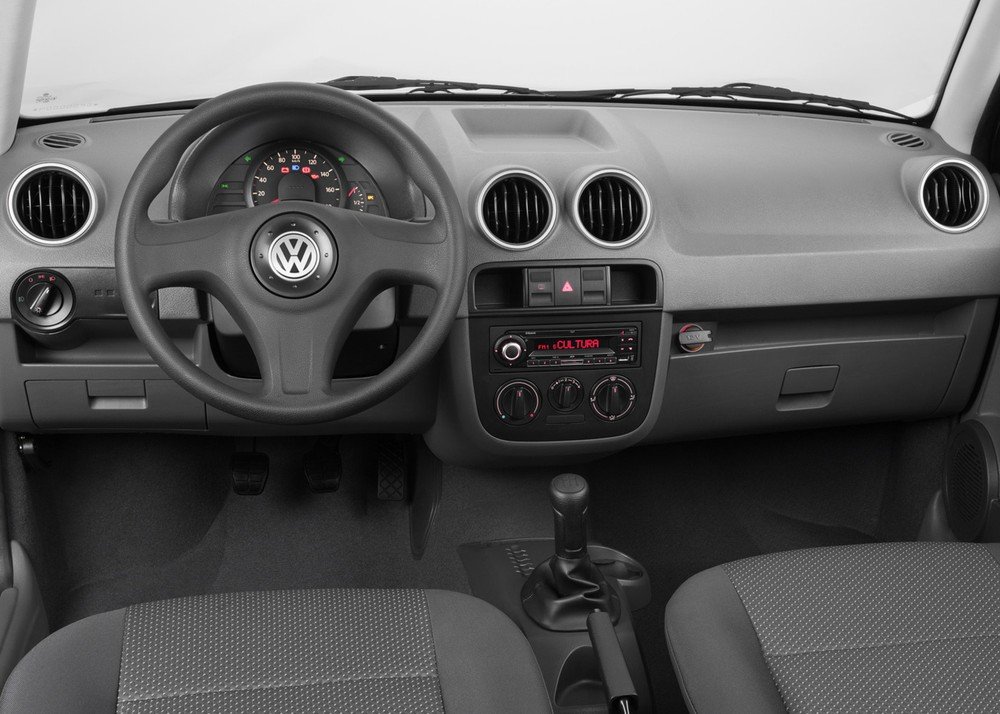 Painel e interior do Volkswagen Gol G4